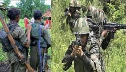 पुलिस-नक्सलीयों के बीच अंधाधुंध फायरिंग में 6 माह की बच्ची की मौत