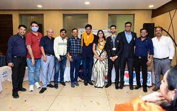 जेसी आलोक अग्रवाल बने जेसीआई दुर्ग-भिलाई के नए अध्यक्ष