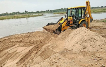 निगम ने चारपारा रेत खदान का संचालन किया शुरू, खत्म होगी रेत की किल्लत