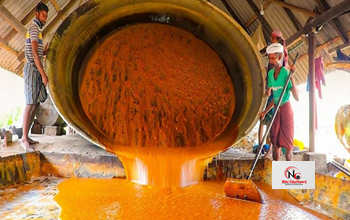 कबीरधाम में गुड़ में जानलेवा स्टोन पाउडर मिलाने का खुलासा, 28 लाख का सामान जब्त