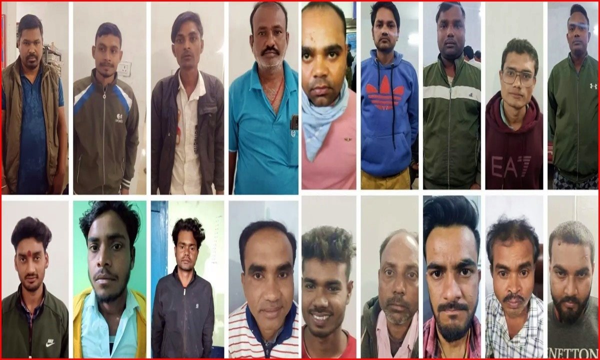 देर रात होटल-ढाबों पर छापा: शराब परोसने वाले 20 से अधिक लोग पुलिस की गिरफ्त में