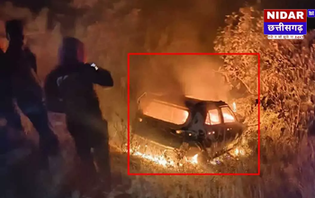 भीषण सड़क हादसा: कार में जिंदा जला युवक, बहन की शादी का कार्ड बांटकर लौट रहा था