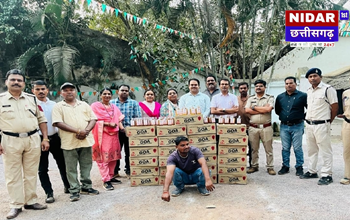 छत्तीसगढ़ में 33 हजार लीटर अवैध शराब जब्त, कीमत 2.23 करोड़ रुपये