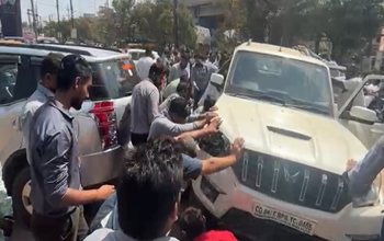 भिलाई: स्कॉर्पियो ट्रायल के दौरान तेज रफ्तार से कई वाहनों को मारी टक्कर, तीन घायल