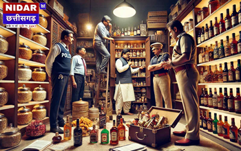 पटना में मिठाई कारोबारी के घर आयकर विभाग की रेड, शराब बरामद