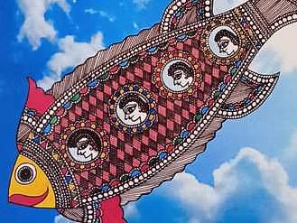 बिहार के कुंदन कुमार रॉय की मिथिला पेंटिंग बनी चर्चा का विषय