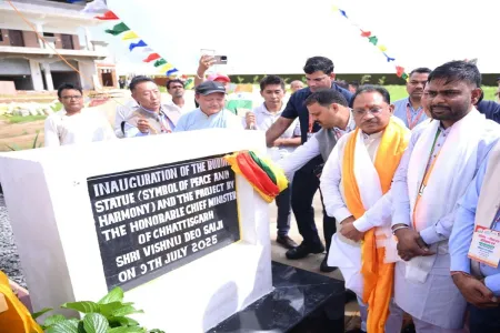 मैनपाट में शांति का नया प्रतीक: CM साय ने किया भगवान बुद्ध की भव्य प्रतिमा का अनावरण, बोले- 'छत्तीसगढ़ में गहरी हैं बौद्ध परंपरा की जड़ें'