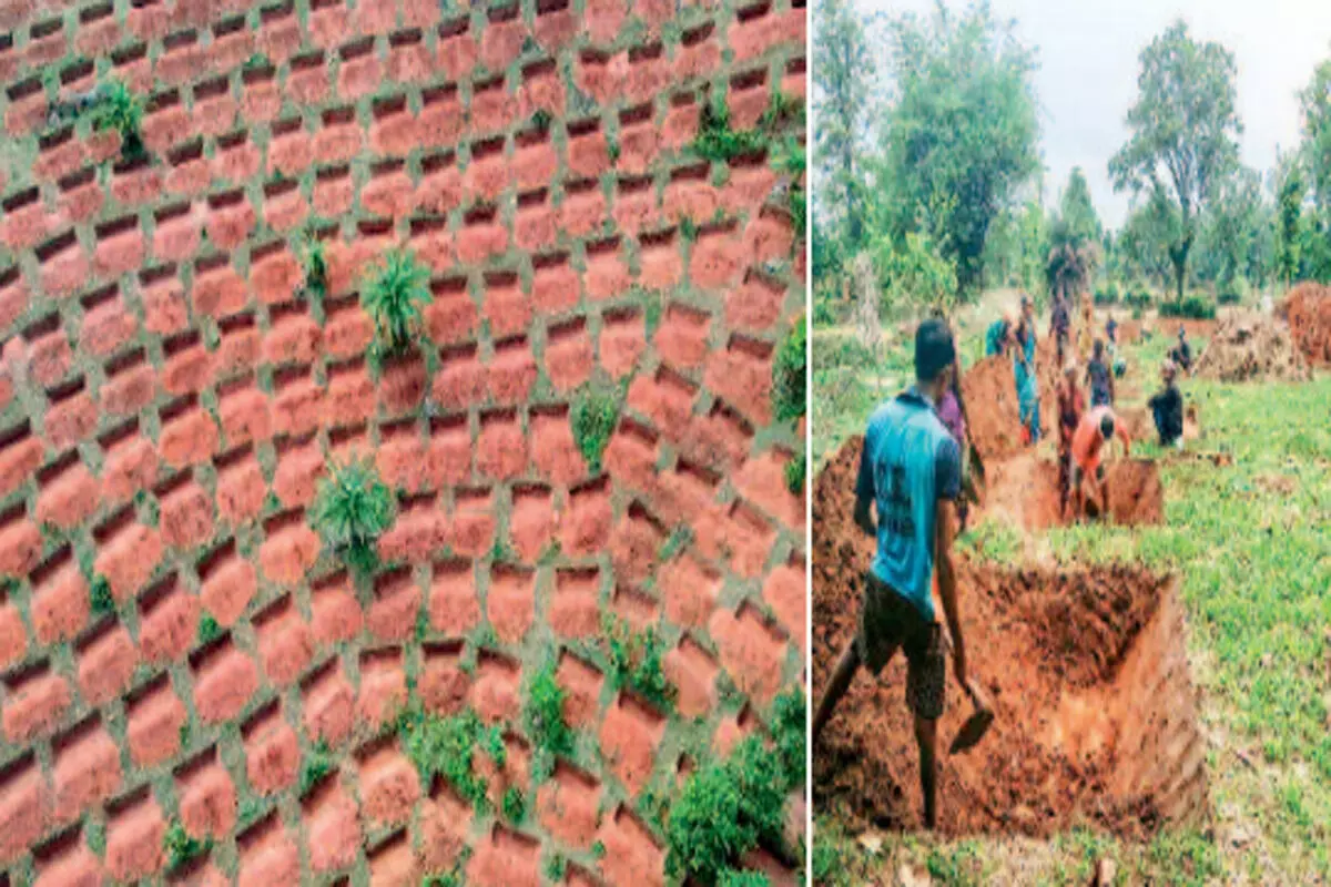 कांकेर की 'पहाड़ी से घाटी तक' जल क्रांति! 'मोर गांव, मोर पानी' अभियान से भूजल रिचार्ज, मिट्टी कटाव पर भी लगेगी लगाम