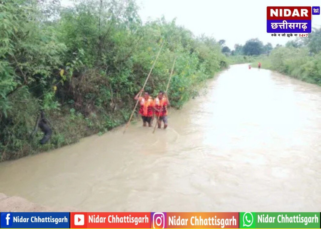 नाले में गिरी मासूम: मां की गोद से फिसलकर पानी के तेज बहाव में बह गई 3 माह की बच्ची