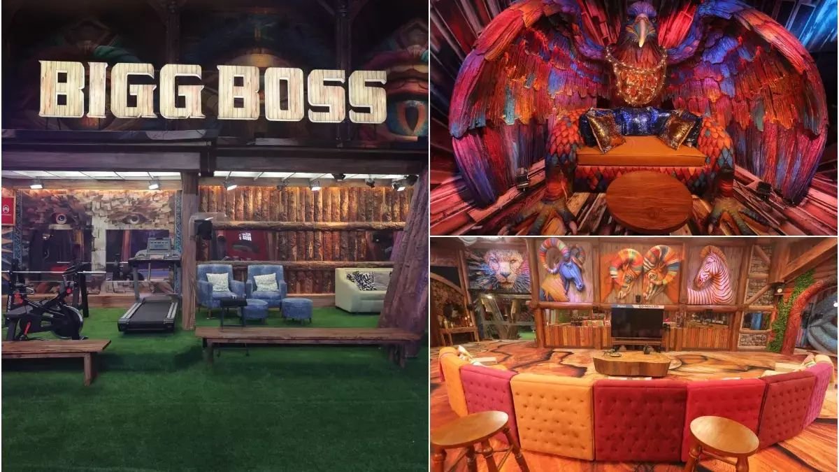 Bigg Boss 19 की पहली झलक: किसी महल से कम नहीं है नया घर, 'कोर्टरूम' वाला कन्फेशन रूम देख चौंक जाएंगे आप! मुख्य बिंदु: 'बिग बॉस 19' जल्द होने वाला है शुरू, घर की पहली तस्वीरें आईं सामने। इस बार घर में दिखेगी 'एनिमल थीम' और रंगीन सजावट। कन्फेशन रूम को दिया गया है एक कोर्टरूम जैसा अनोखा और रहस्यमयी लुक। गार्डन एरिया से लेकर जिम तक, हर कोने को बनाया गया है बेहद खास। मुंबई: टीवी के सबसे चर्चित और विवादित रियलिटी शो 'बिग बॉस' के नए सीजन का इंतजार दर्शकों को बेसब्री से है। हर साल शो के कंटेस्टेंट्स के साथ-साथ फैंस को सबसे ज्यादा उत्सुकता 'बिग बॉस' के घर को देखने की होती है। तो इंतजार खत्म हुआ! 'बिग बॉस 19' के आलीशान घर की पहली झलक सामने आ गई है, जो इस बार पहले से कहीं ज्यादा भव्य, रहस्यमयी और अनोखा होने वाला है। एनिमल थीम और रंगीन इंटीरियर इस बार बिग बॉस के घर को एक बेहद वाइब्रेंट और कलरफुल लुक दिया गया है। घर की दीवारों को 'एनिमल थीम' से सजाया गया है, जो इसे एक जंगल जैसा रहस्यमयी एहसास देता है। किचन से लेकर लिविंग एरिया तक, हर कोने में रंगों और डिजाइन का एक अनूठा मेल देखने को मिल रहा है, जो निश्चित रूप से कंटेस्टेंट्स के मूड को भी प्रभावित करेगा। इस बार 'कोर्टरूम' बनेगा कन्फेशन रूम? इस सीजन के घर का सबसे बड़ा आकर्षण इसका कन्फेशन रूम है। इसे इस बार एक कोर्टरूम या अखाड़े का रूप दिया गया है। बोल्ड और मिट्टी के रंगों वाली दीवारों के बीच में एक पोडियम रखा गया है, जो इस जगह को और भी ज्यादा ड्रामैटिक बनाता है। ऐसा लगता है कि इस बार कंटेस्टेंट्स को सिर्फ अपनी बात नहीं कहनी होगी, बल्कि शायद अपने फैसलों का बचाव भी करना होगा। यह डिजाइन शो में एक नया ट्विस्ट ला सकता है। गार्डन, जिम और गपशप का अड्डा हमेशा की तरह, घर में एक बड़ा गार्डन एरिया बनाया गया है, जहां कंटेस्टेंट्स के बैठने और गपशप करने के लिए आरामदायक सोफे रखे गए हैं। यहीं पर एक शानदार स्विमिंग पूल भी है। इसके साथ ही, फिटनेस के दीवानों के लिए एक अत्याधुनिक जिम भी तैयार किया गया है, ताकि वे शो के दौरान भी अपनी फिटनेस बनाए रख सकें। कुल मिलाकर, 'बिग बॉस 19' का घर हर तरह के ड्रामे, टास्क और मनोरंजन के लिए पूरी तरह तैयार है। अब देखना यह है कि इस शानदार घर में कौन-कौन से सितारे एंट्री लेते हैं और क्या धमाल मचाते हैं।