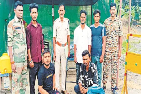 छत्तीसगढ़ पुलिस का बड़ा एक्शन: NH-53 पर गांजा तस्करों पर शिकंजा, 18 किलो माल के साथ 5 गिरफ्तार