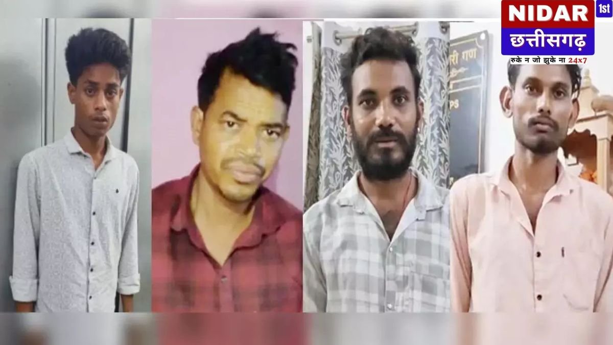 बिलासपुर: अवैध संबंध के शक में पुजारी की निर्मम हत्या, पति ने रिश्तेदारों संग मिलकर दिया खौफनाक वारदात को अंजाम; 5 गिरफ्तार