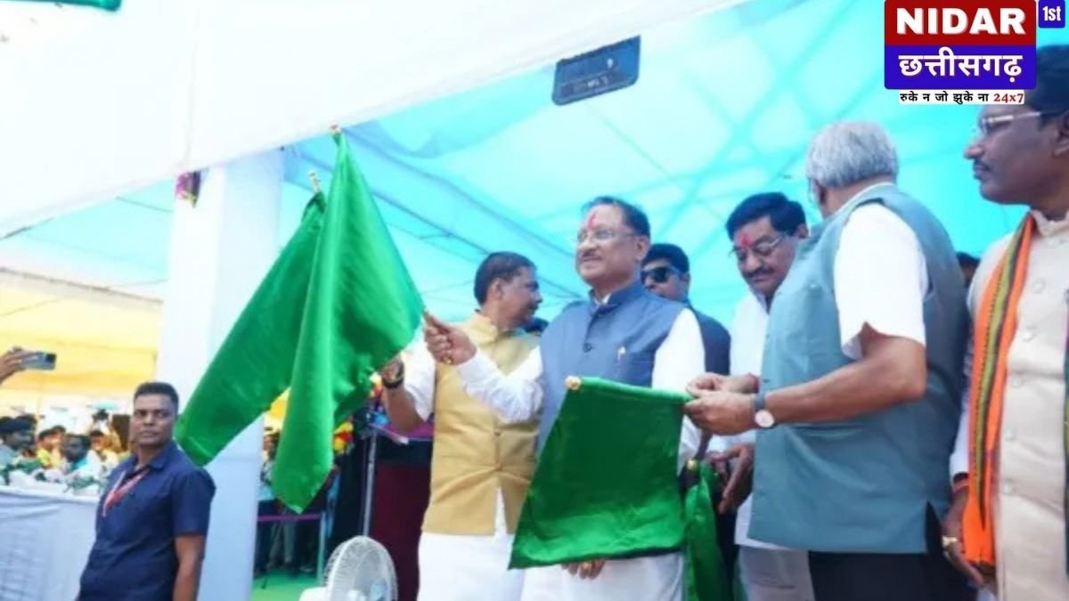 छत्तीसगढ़ में कनेक्टिविटी का नया सवेरा: रायपुर से राजिम तक दौड़ी मेमू ट्रेन, करोड़ों के निवेश से खुलेगा विकास का द्वार