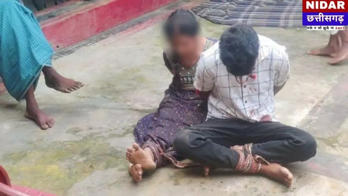आधी रात को चोरी-छिपे प्रेमिका से मिलने पहुंचा प्रेमी, घरवालों ने पकड़ा, फिर पंचायत ने दिया चौंकाने वाला फैसला!
