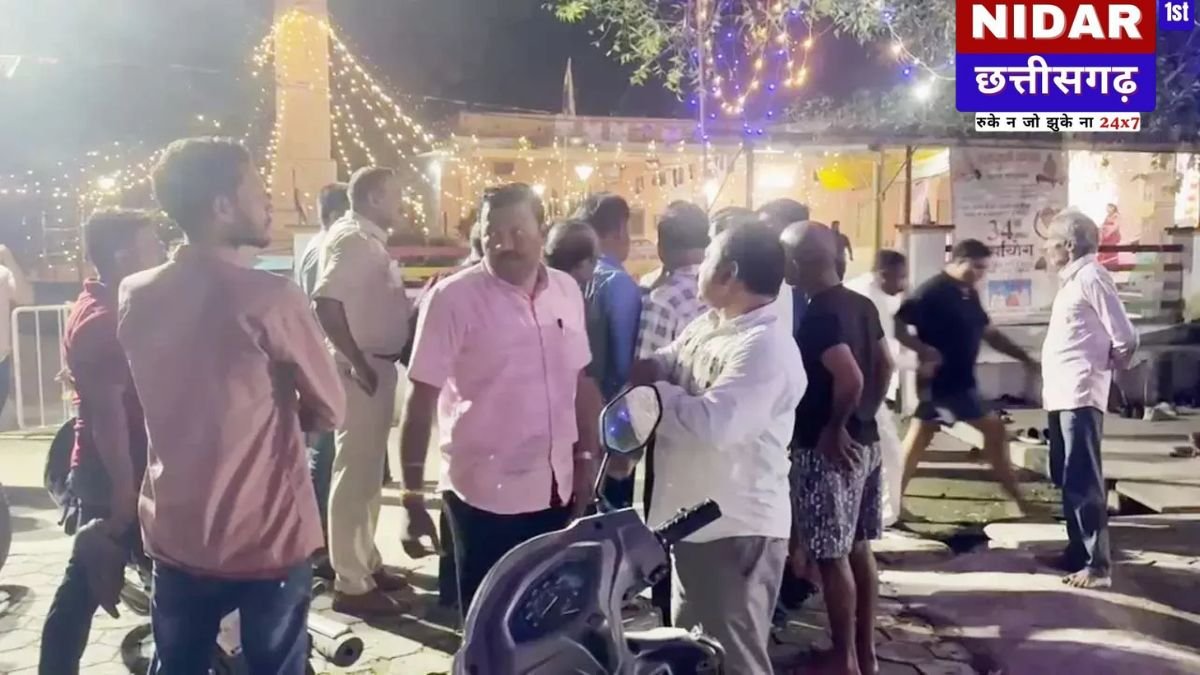 कोरबा में मंत्री के पोस्टर फाड़ने पर बवाल: युवक की पिटाई, देर रात तक हंगामा