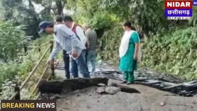 मसूरी में कुदरत का कहर: झड़ीपानी में भूस्खलन से हाहाकार, घरों की हिलने लगी नींव