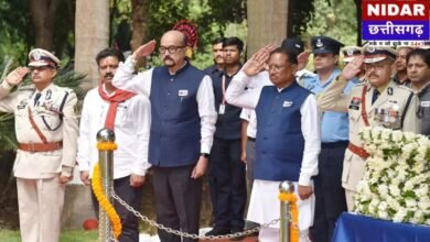 पुलिस स्मृति दिवस पर शहीद जवानों को नमन: राज्यपाल रमेन डेका और मुख्यमंत्री विष्णु देव साय ने दी श्रद्धांजलि