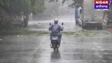 मोथा तूफान का असर: अंबिकापुर में झमाझम बारिश, बेमौसम बरसात से किसानों की बढ़ी चिंता
