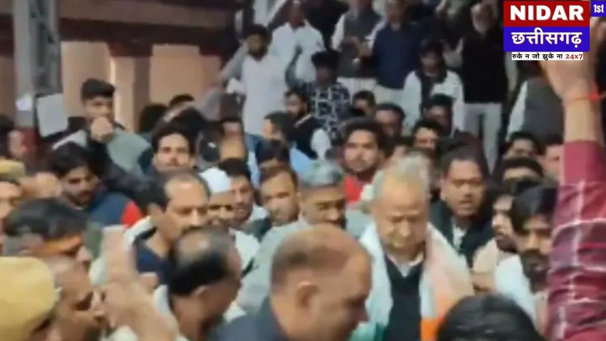 कोटा में गहलोत के सामने भिड़े कांग्रेस के दो गुट: धारीवाल और गुंजल समर्थकों में नारेबाजी, पुलिस ने संभाला मामला