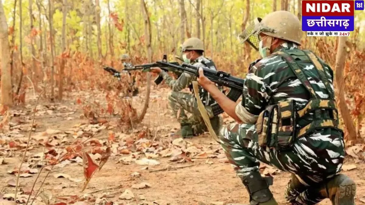 बीजापुर नेशनल पार्क में भीषण मुठभेड़: जवानों ने नक्सली नेताओं को घेरा, कई के मारे जाने की खबर