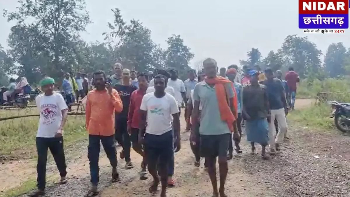 कांकेर में धर्मांतरित युवक की मौत पर बवाल: शव दफनाने से ग्रामीणों ने किया इनकार, थाने का किया घेराव