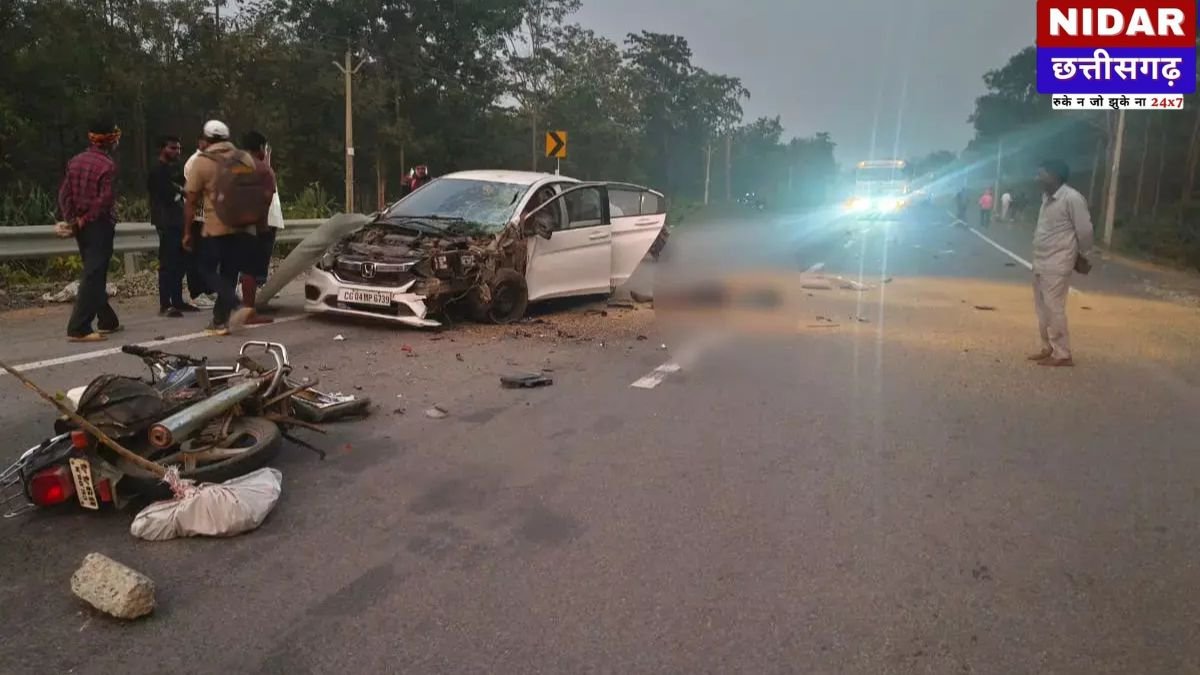 खूनी हाईवे-930: बेकाबू कार ने दो बाइक सवारों को रौंदा, 2 की मौत; खराब निर्माण से बना 'डेथ स्पॉट'