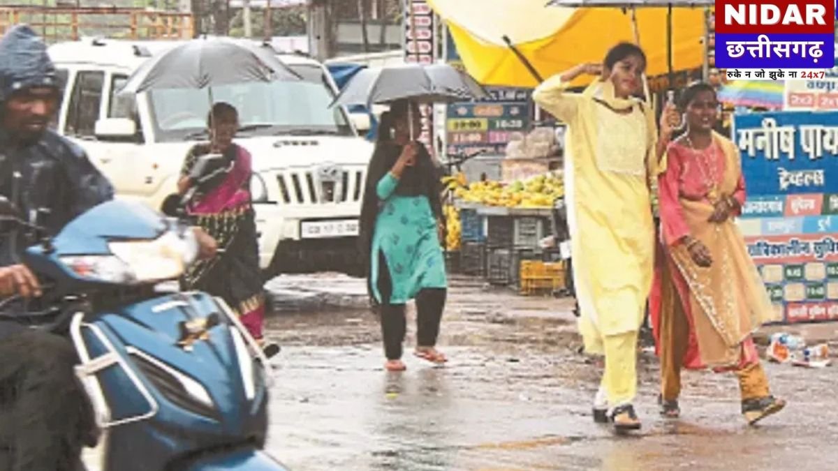 बस्तर में 30 साल का बारिश रिकॉर्ड टूटा: अक्टूबर में हुई सामान्य से 81% अधिक वर्षा!