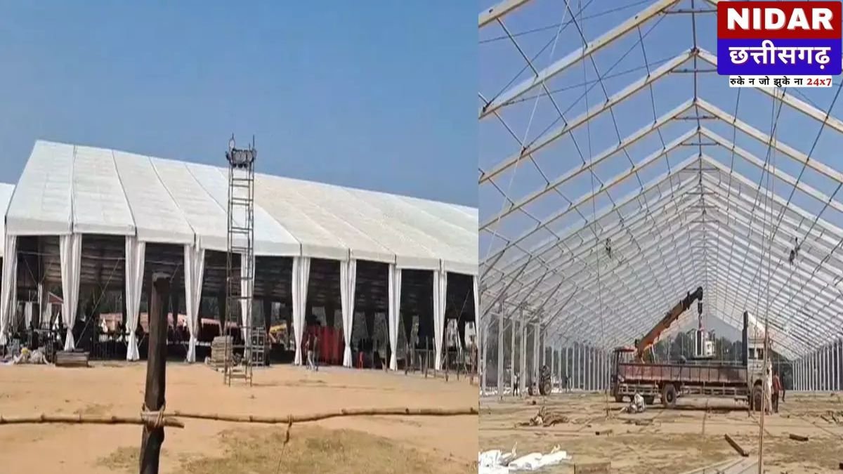 राष्ट्रपति द्रौपदी मुर्मू के सरगुजा आगमन की तैयारी तेज, गांधी स्टेडियम में बने तीन नए हेलीपैड