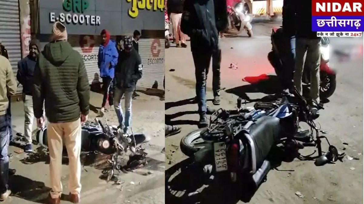 अंबिकापुर रिंग रोड पर भीषण सड़क हादसा: खड़े ट्रक से टकराई तेज रफ्तार बाइक, एक युवक की मौत, दूसरा गंभीर अंबिकापुर, छत्तीसगढ़: छत्तीसगढ़ के अंबिकापुर में एक बार फिर रफ्तार का कहर देखने को मिला है। शहर के रिंग रोड स्थित नमना कला क्षेत्र में देर रात एक दर्दनाक सड़क हादसे में एक युवक की जान चली गई, जबकि दूसरा जीवन और मौत के बीच जूझ रहा है। यह दुर्घटना सड़क किनारे खड़े एक ट्रक और तेज रफ्तार बाइक के बीच भिड़ंत के कारण हुई। दर्दनाक हादसा: तेज रफ्तार बनी काल मिली जानकारी के अनुसार, देर रात दो युवक बाइक पर सवार होकर गांधी चौक से बस स्टैंड की दिशा में जा रहे थे। बाइक की रफ्तार काफी तेज थी। जैसे ही वे नमना कला क्षेत्र में रिंग रोड पर पहुँचे, उनकी बाइक सड़क किनारे खड़े एक ट्रक से जा टकराई। टक्कर इतनी भीषण थी कि बाइक के परखच्चे उड़ गए और मौके पर ही चीख-पुकार मच गई। एक की मौके पर मौत, दूसरे की हालत नाजुक इस जबरदस्त टक्कर में एक युवक ने मौके पर ही दम तोड़ दिया। वहीं, बाइक पर सवार दूसरा युवक गंभीर रूप से घायल हो गया है। स्थानीय लोगों और पुलिस की मदद से घायल युवक को तुरंत नजदीकी अस्पताल पहुँचाया गया, जहाँ डॉक्टरों ने उसकी स्थिति अत्यंत चिंताजनक बताई है। हादसे के बाद ट्रक चालक फरार दुर्घटना के तुरंत बाद ट्रक चालक वाहन सहित मौके से भागने में सफल रहा। प्रत्यक्षदर्शियों का कहना है कि अंधेरे का फायदा उठाकर चालक ने ट्रक को तेजी से भगा लिया। पुलिस ने अब फरार ट्रक और उसके चालक की तलाश शुरू कर दी है। रिंग रोड पर अवैध पार्किंग बनी बड़ी मुसीबत इस घटना ने रिंग रोड पर होने वाली ट्रकों की पार्किंग को लेकर एक बार फिर सवाल खड़े कर दिए हैं। स्थानीय निवासियों का आरोप है कि सड़क किनारे बेतरतीब तरीके से खड़े ट्रक आए दिन दुर्घटनाओं का कारण बन रहे हैं। प्रशासन से कई बार शिकायत के बावजूद, रिंग रोड पर अवैध रूप से खड़े होने वाले भारी वाहनों पर कोई ठोस कार्रवाई नहीं की जा रही है। पुलिस जांच और कार्रवाई पुलिस ने इस मामले में केस दर्ज कर लिया है और शव को पोस्टमार्टम के लिए भेज दिया गया है। पुलिस अधिकारियों का कहना है कि प्राथमिक जांच में तेज रफ्तार और सड़क किनारे खड़े ट्रक को हादसे की मुख्य वजह माना जा रहा है। सीसीटीवी फुटेज और अन्य साक्ष्यों के जरिए फरार ट्रक चालक की पहचान की जा रही है।