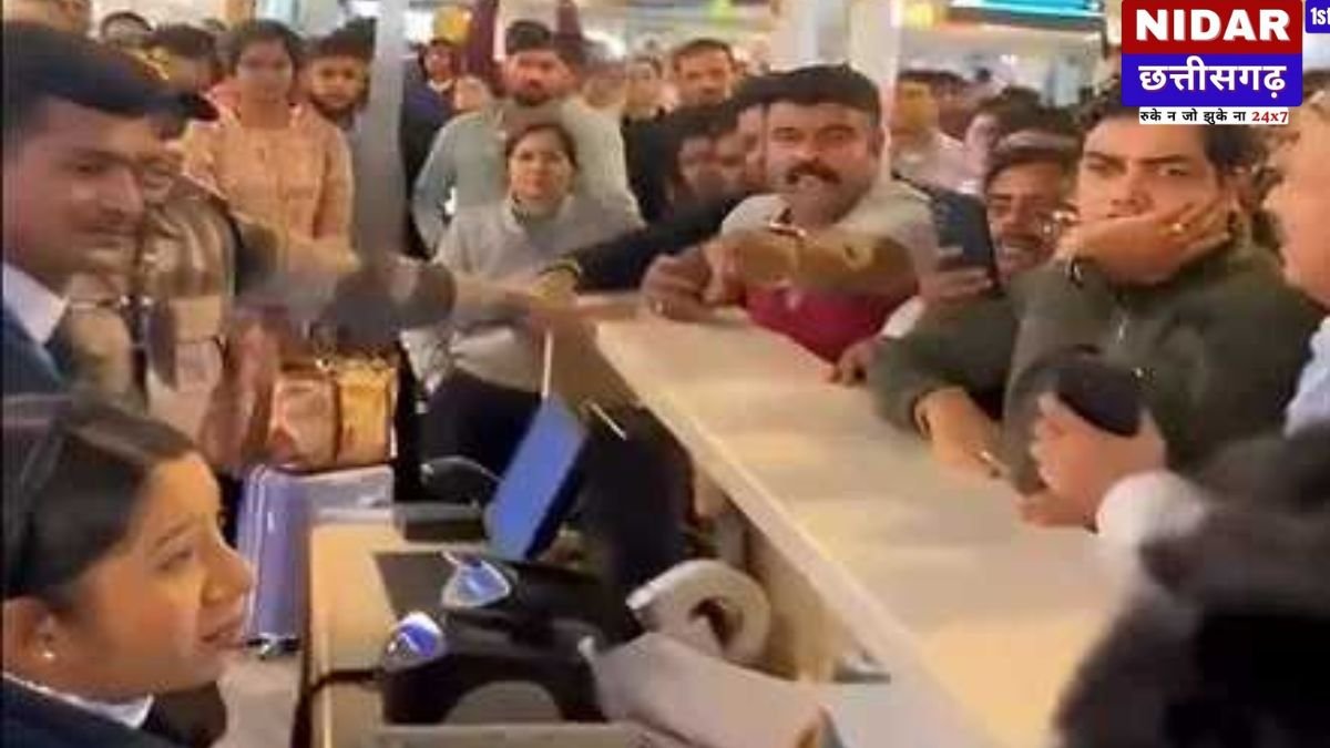 इंडिगो का शर्मनाक वीडियो वायरल: पिता रोते हुए मांगता रहा बेटी के लिए सेनेटरी पैड, स्टाफ बोला- 'सॉरी सर'; 550 फ्लाइट्स रद्द होने से एयरपोर्ट्स पर हाहाकार