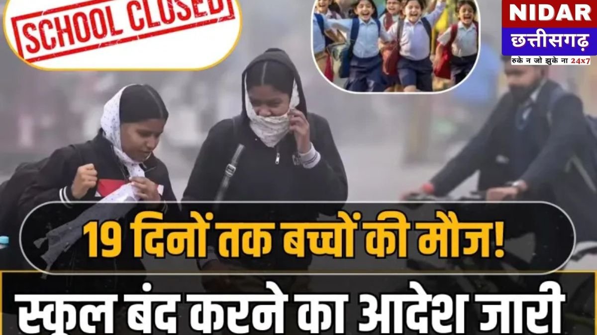 Winter Vacation 2025-26: भीषण ठंड का कहर: स्कूलों में 19 दिनों की लंबी छुट्टी का ऐलान, जानें कब खुलेंगे विद्यालय!