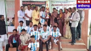 ब्लैक डायमंड फुटबॉल टूर्नामेंट: कटगोड़ी ने जीता खिताब, SECL की पहल से चमकी ग्रामीण खेल प्रतिभा