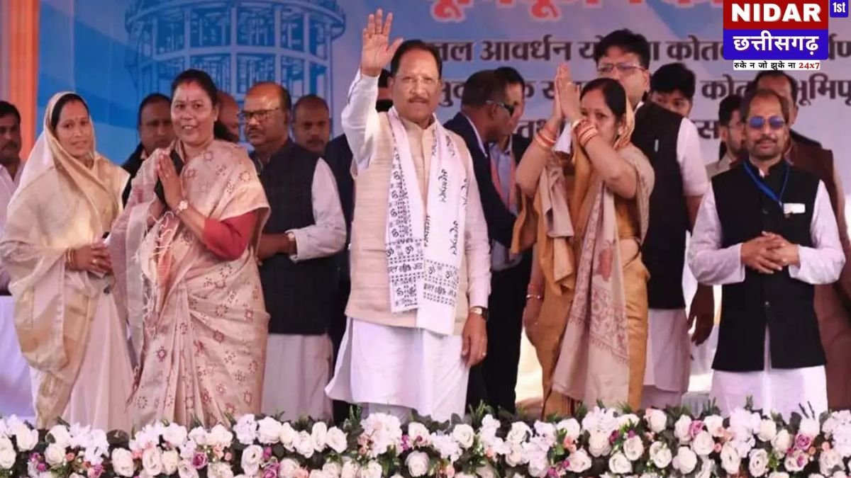 जशपुर के कोतबा को मिली 51.73 करोड़ की सौगात: सीएम विष्णु देव साय ने किया विकास कार्यों का लोकार्पण