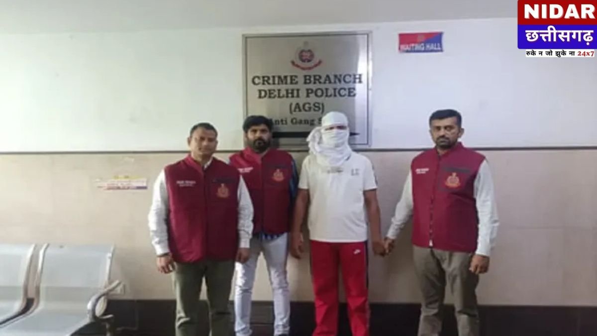 Lawrence Bishnoi Gang को बड़ा झटका! दिल्ली पुलिस ने Uttam Nagar से दबोचा वांटेड शूटर, ₹4 करोड़ की मांगी थी रंगदारी