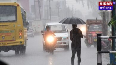 Rain in Chhattisgarh weather update.
