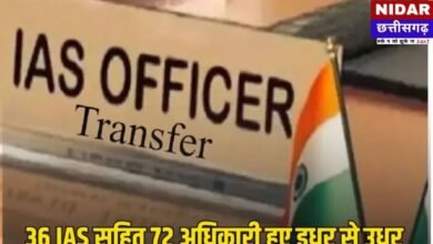 दिल्ली प्रशासन में भारी फेरबदल: 36 IAS सहित 72 अधिकारियों के तबादले, जानें किसे मिली कौन सी जिम्मेदारी
