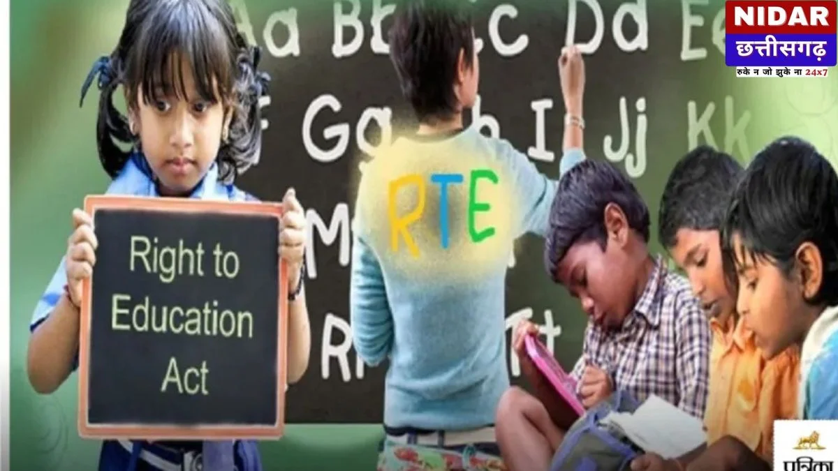 RTE Admission 2026-27: छत्तीसगढ़ में बड़ा बदलाव! अब नर्सरी-KG नहीं, सीधे Class 1 में मिलेगा प्रवेश | Full Schedule Inside