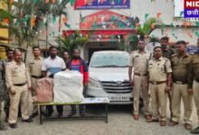 जगदलपुर पुलिस की बड़ी कार्रवाई: ओडिशा से आ रहा 21 लाख का गांजा जब्त, पिस्टल के साथ दो अंतरराज्यीय तस्कर गिरफ्तार