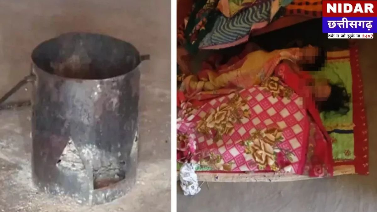 Surajpur Tragedy: बंद कमरे में सिगड़ी जलाकर सोना पड़ा भारी, पति-पत्नी और मासूम बच्ची की दम घुटने से मौत