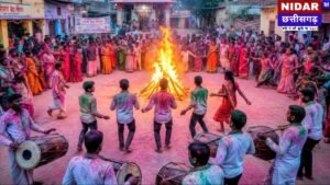 धमतरी का अनोखा गांव ‘सेमरा’: जहां देश से एक सप्ताह पहले ही सज जाता है होली का गुलाल