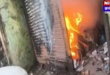 छत्तीसगढ़: जांजगीर-चांपा के अकलतरा में इलेक्ट्रॉनिक गोदाम में लगी भीषण आग, शॉर्ट सर्किट से लाखों का सामान खाक
