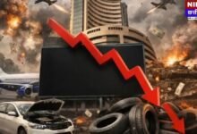 कच्चे तेल की आग में झुलसा शेयर बाजार: निवेशकों के ₹13 लाख करोड़ स्वाहा, विमानन और ऑटो सेक्टर में भारी गिरावट