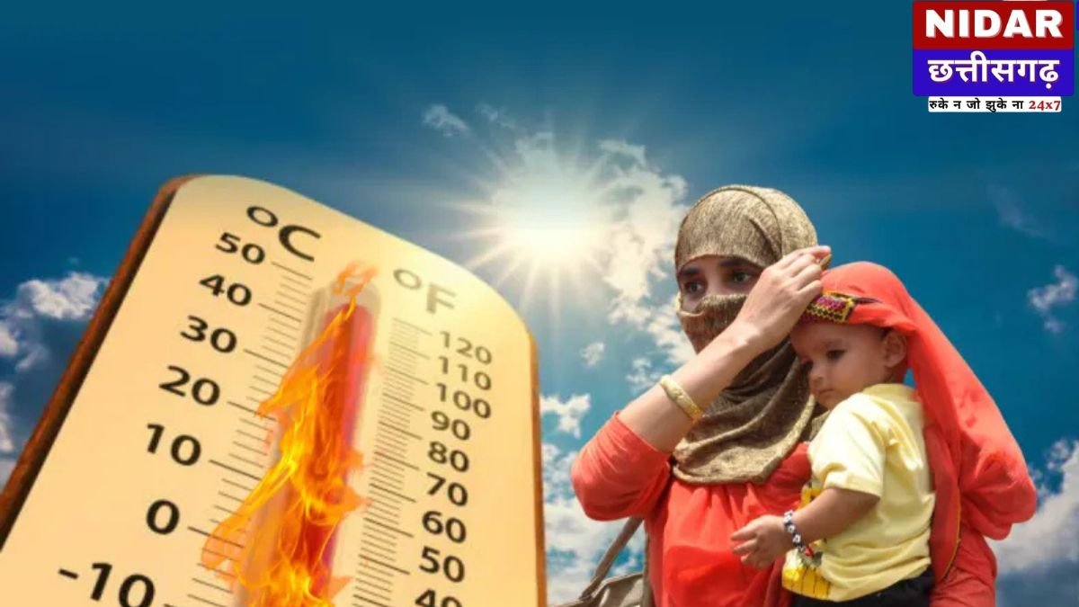 छत्तीसगढ़ में समय से पहले 'मई' जैसी तपिश: रायपुर समेत कई शहरों में पारा सामान्य से ऊपर, रातें भी हुईं गर्म