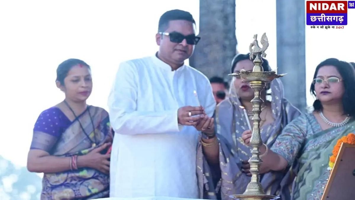 भिलाई में नारी शक्ति का महाकुंभ: विधायक रिकेश सेन ने 22 हजार महिलाओं को किया सम्मानित