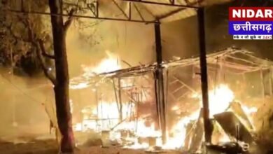 Ghatarani Fire Tragedy: छत्तीसगढ़ के प्रसिद्ध पर्यटन स्थल घटारानी में भीषण आग, 16 दुकानें जलकर खाक, लाखों का नुकसान