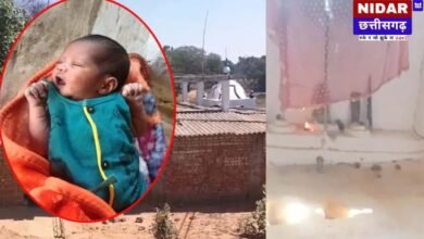 सूरजपुर: मंदिर की सीढ़ियों पर बिलखती मिली 2 महीने की मासूम, कलयुगी माता-पिता की तलाश में जुटी पुलिस