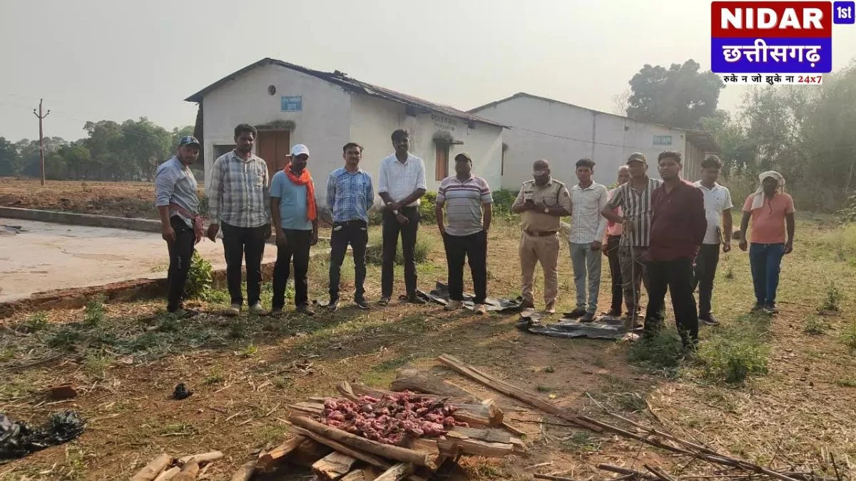 Chhattisgarh Forest Department Raid: जंगली सूअर के मांस की अवैध बिक्री पर वन विभाग की बड़ी कार्रवाई, रतनपुर में ग्रामीण पकड़ा गया