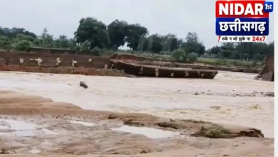 करोड़ों की लागत से बना स्टॉप डैम, पहली बारिश में ही ढह गई सुरक्षा दीवार