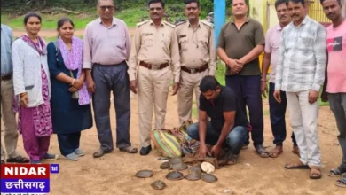 वन विभाग की बड़ी कार्रवाई: 11 जिंदा कछुओं के साथ तस्कर गिरफ्तार