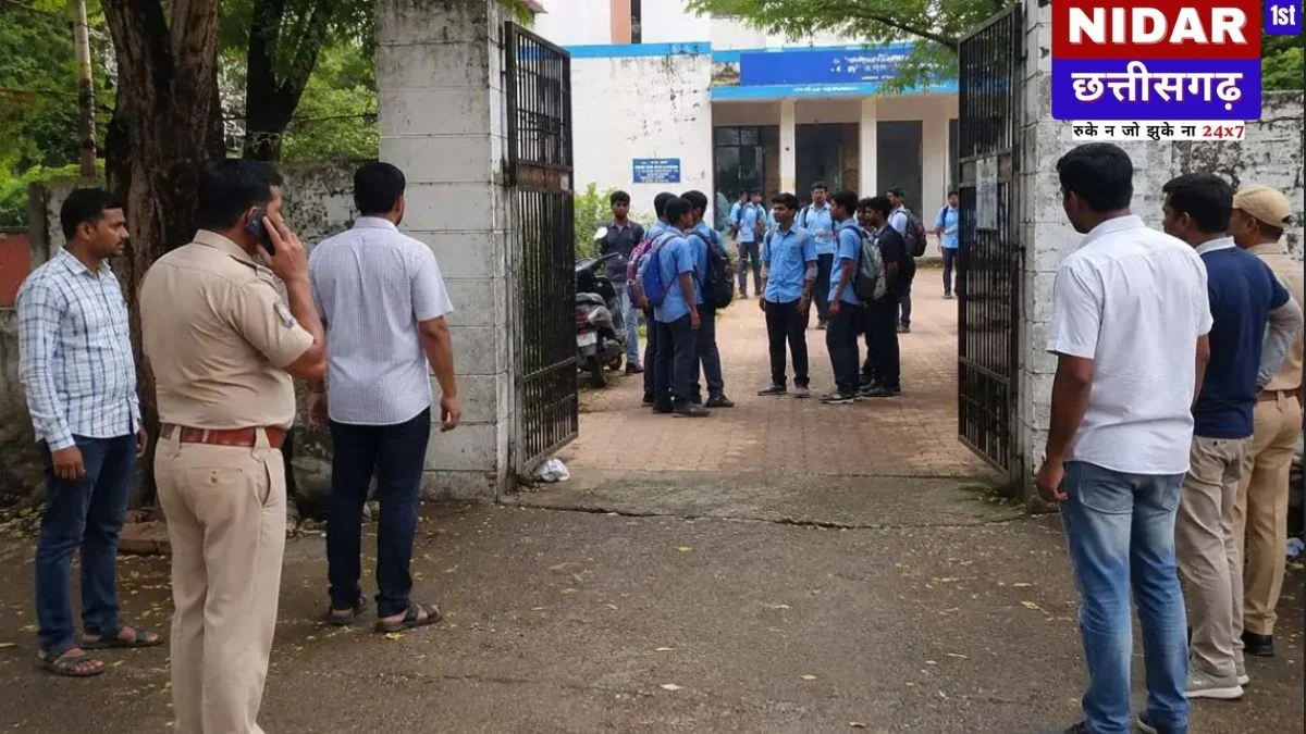 रायपुर के स्कूल में चाकूबाजी: छात्र ने साथी पर किया हमला, इलाज जारी